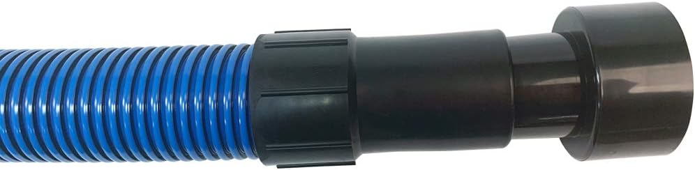 Cen-Tec Systems 94522 30 Ft. Antistatic Wet/Dry Vacuum Hose for Shop Vacs with Universal Power Tool Adapter Set, Blue