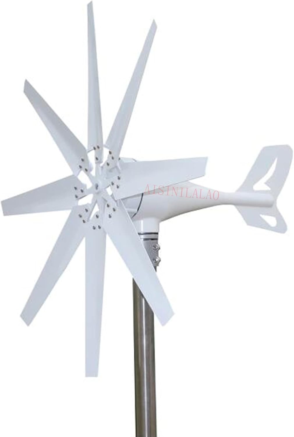 3000W Wind Turbine Generator,48V 24V 12V Windmill Wind Generat Kit W/Controller Wind Power Generator Kit 8 Blades Suitable for Home, Farm and Outdoor