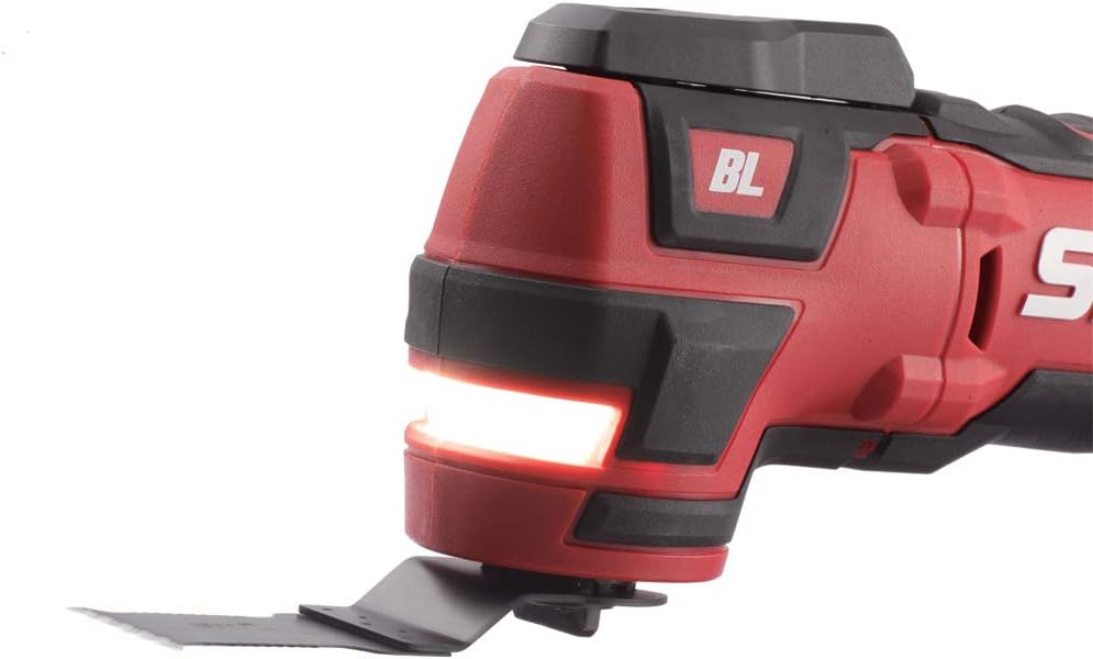 SKIL 5-Tool ComboKit: PWRCore 12 Brushless 12V Drill Driver, Impact Driver, Oscillating MultiTool, Area Light and Bluetooth Speaker, Includes Two 2.0Ah Lithium Batteries and PWRJump Charger - CB736801