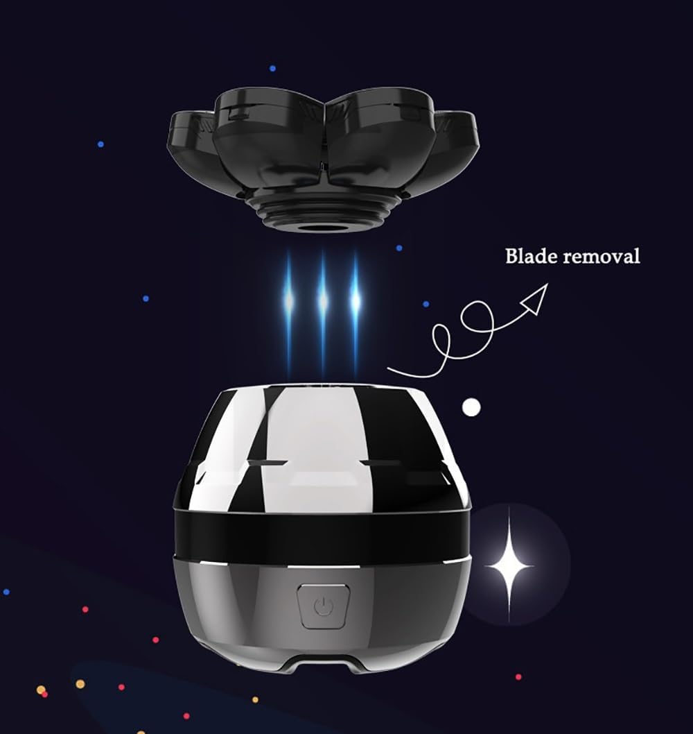 Head Shaver for Men, 6 in 1 Electric Shaver 6 Head Razor Electric Bald Machine Beard Razor Full Body Wash Wet & Dry