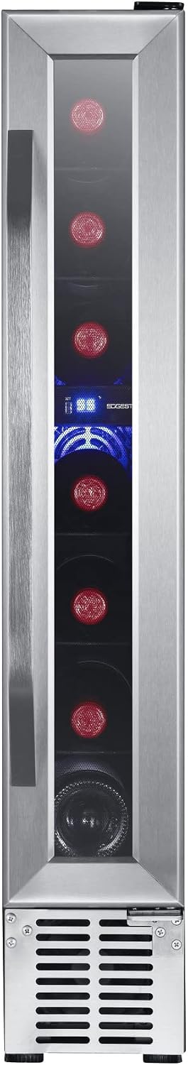 EdgeStar CWR70SZ 6-Inch 7 Bottle Built-In Wine Cooler