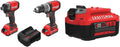 CRAFTSMAN V20 RP Cordless Drill and Impact Driver, Power Tool Combo Kit, 2 Batteries and Charger Included (CMCK211C2) & (1) V20 Lithium Ion Battery, 4.0-Amp Hour (CMCB204)