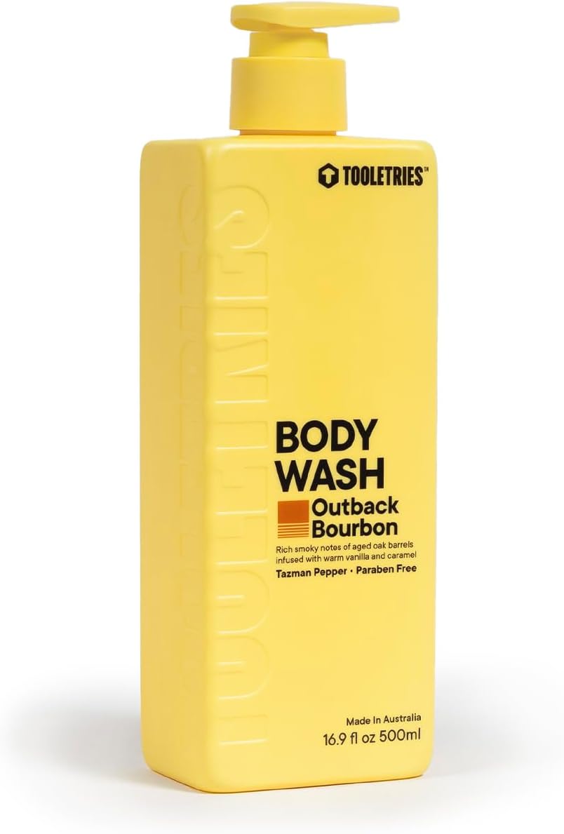 TOOLETRIES Ultimate Shearer Pack - Grooming Kit for Men with Electric Shaver, Silicone Body Scrubber, Back Brush, Face Scrubbers, Body Wash, and Travel Dopp Kit