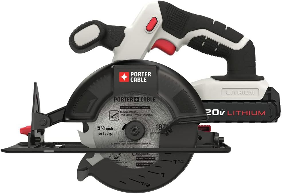 PORTER-CABLE 20V MAX Power Tool Combo Kit, 4-Tool Cordless Power Tool Set with 2 Batteries and Charger (PCCK616L4)