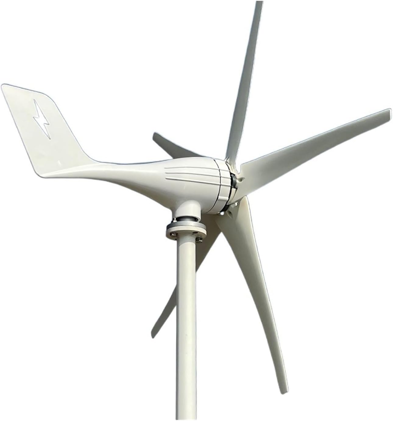 Wind Turbine Generator, The Horizontal Axis 3000W 3/5 s Windmill 12V 24V 48V Wind Power Small Wind Turbine Generator MPPT Controller For Home Use for Marine, RV, Home(Wind turbine only,12V)