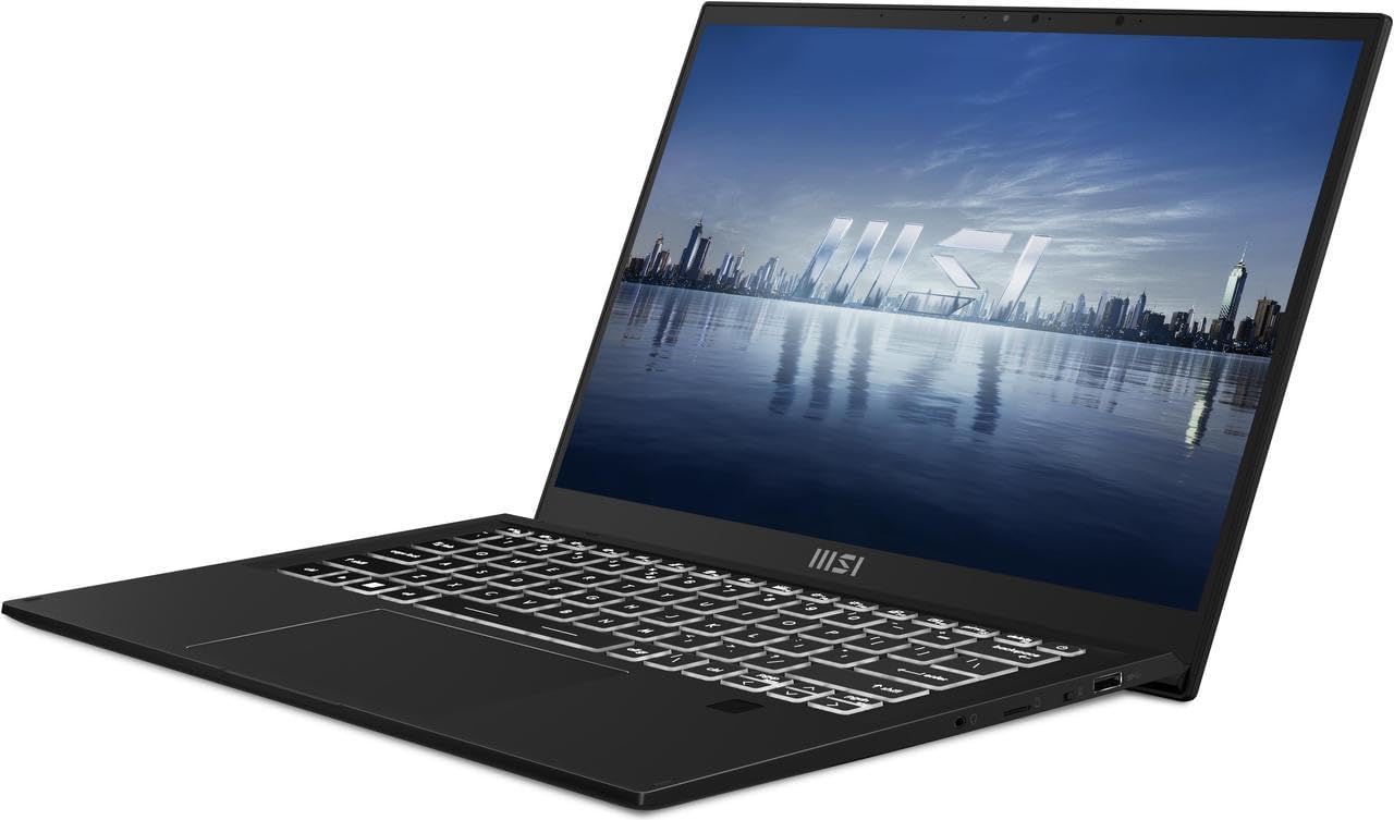MSI 2024 Laptop | Summit E14 Flip Evo | 14' 2880 x 1800 Touch IPS | Intel-12 Core i7-1360P | 32GB LPDDR5 | 1TB SSD | Windows 11 Home | Wi-Fi 6E - BT 5.2 - Backlit KB - 1080p FHD + IR Camera - Black