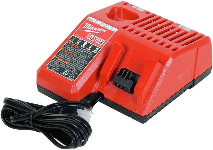 Milwaukee 2694-24 M18 18-Volt 4-Tool Cordless Combo Kit With Drill Flashlight Reciprocating and Circular Saws 18V