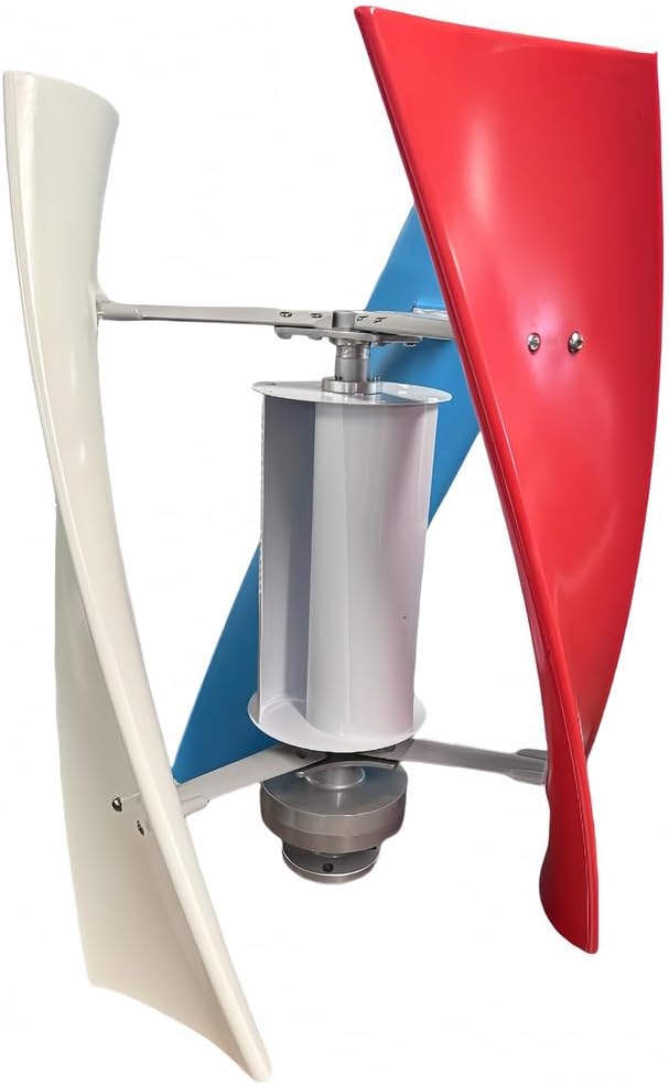 3000W-6000W Potable Vertical Wind Generators Windmills+Easy Installation,12V 24V 48V Work Safely in The Environment of -40℃~80℃
