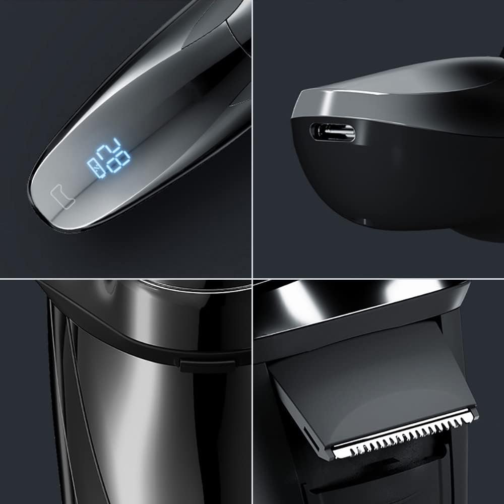 Head Shavers for Bald Men, Electric Shaver for Men Full Body Washable Rechargeable Beard Trimmer Shaving Machine Electric Razor