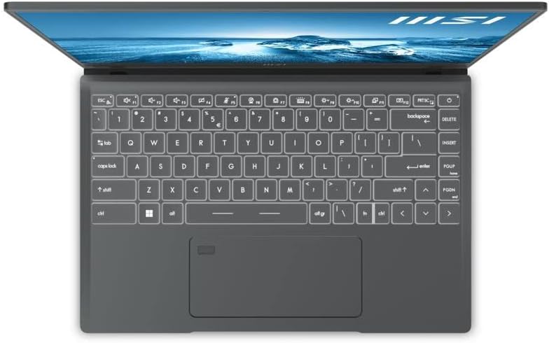 msi Laptop | Prestige | 14' 1920 x 1080 LED-Backlit | Intel Core i7-1280P 14-Core | 32GB LPDDR4 | 2TB SSD | Windows 10 Pro | Wi-Fi 6E - Bluetooth 5.2 - Backlit KB - 720p Camera - Carbon Gray