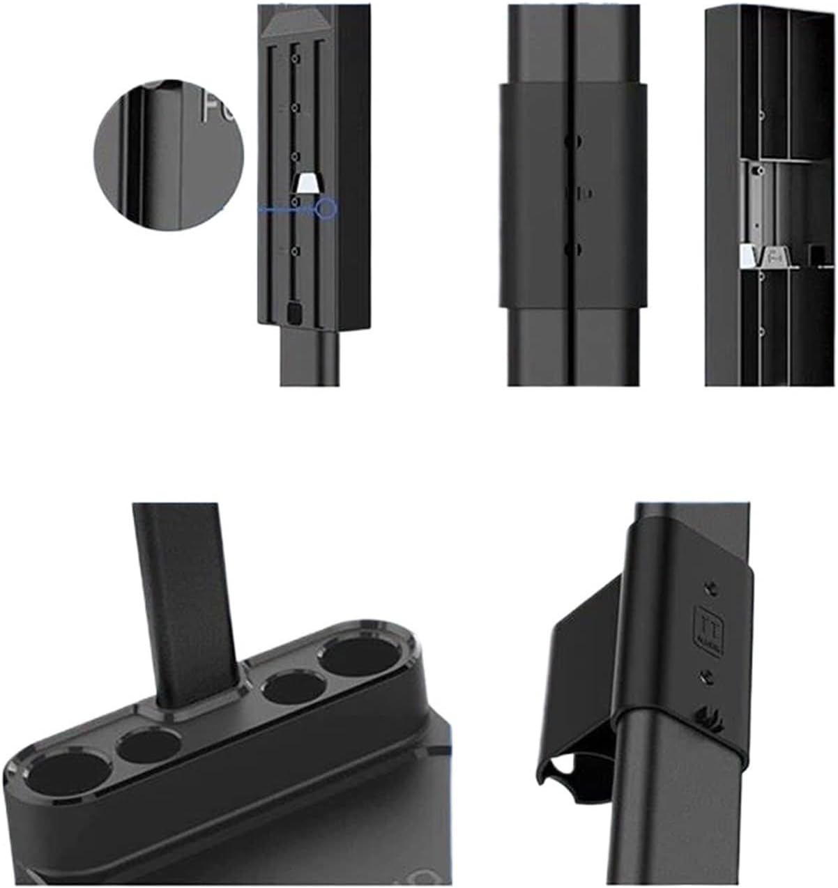 Satuo S1 Vacuum Stand,Compatible For Dyson, V7 V8 SV10 V11 SV12 V15 Vacuum Cleaner, Freestanding Bracket Docking Station