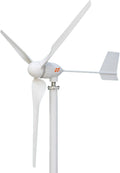 MarsRock Waterproof Wind Turbine with Controller 2.5m/s Start-up Wind Speed Three Phase Wind Turbine Generator with 800Watt/1000Watt 24V/48V 3 Blades Windmill (800W 24V)