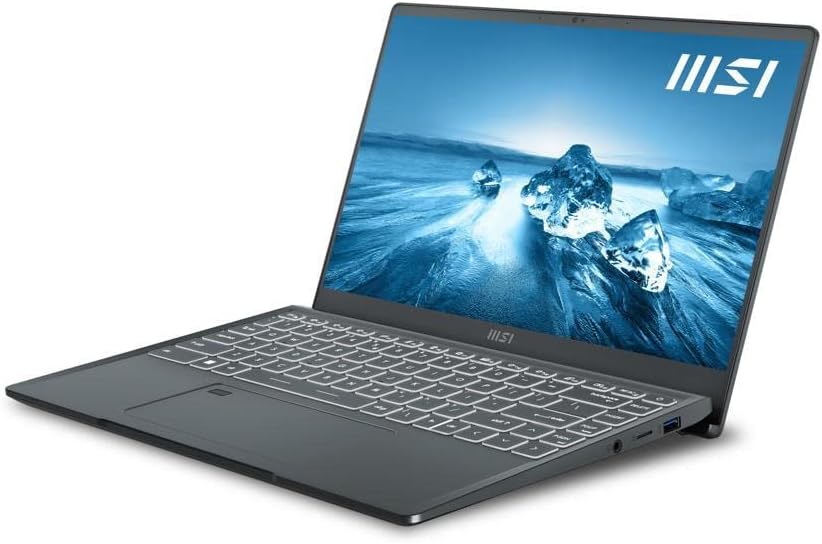 msi Laptop | Prestige | 14' 1920 x 1080 LED-Backlit | Intel Core i7-1280P 14-Core | 32GB LPDDR4 | 2TB SSD | Windows 10 Pro | Wi-Fi 6E - Bluetooth 5.2 - Backlit KB - 720p Camera - Carbon Gray