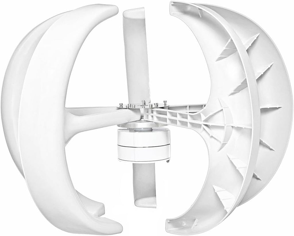 3000W Residential Wind Turbines Generator Kit,Permanent Magnet Wind Turbine 12V 24V 48V 220V with Controller Vertical Wind Turbines Generator for Home Camping