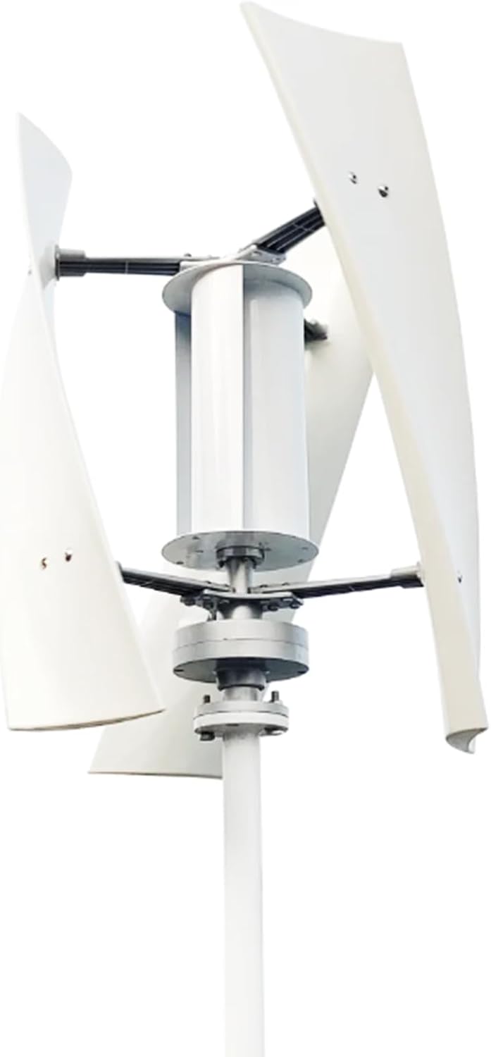 1000W-3000W Wind Turbine Generator Kit,12V 24V 48V Free Energy Wind Turbine Power Inverter Output for Farm Or Boats, Gazebos, Chalets, Or Mobile Homes