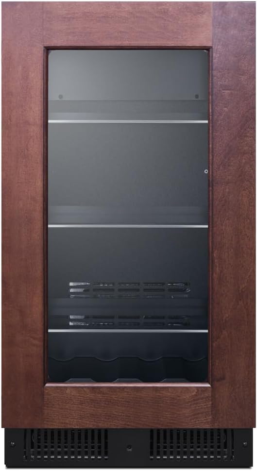 Summit CL181WBVPNR 18 Inch Wide Commercial Beverage Refrigerator Panel Ready, Built-in or Freestanding Use (RHD, Panel Not Included)