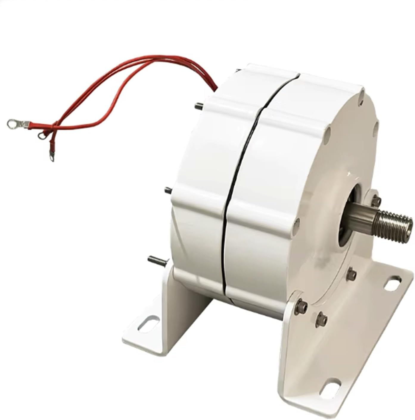 1000W-3000W Gearless Permanent Magnet Generator,12V 24V 48V 220V Low Speed AC Alternator Generators with Base Use for Wind Turbine Water Turbine,220v