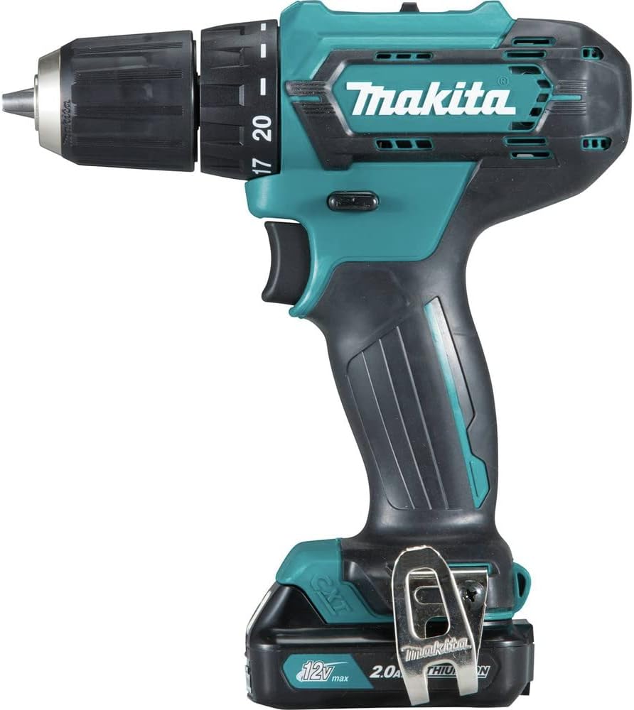 Makita FD09R1 12V max CXT® Lithium-Ion Cordless 3/8' Driver-Drill Kit (2.0Ah)