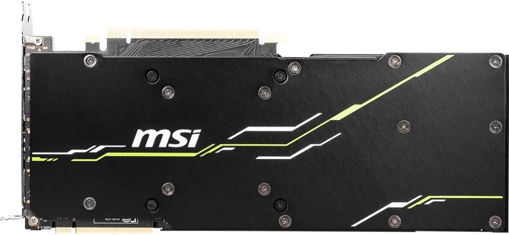 msi Gaming GeForce RTX 2080 8GB GDRR6 256-bit HDMI/DP/USB Ray Tracing Turing Architecture Graphics Card (RTX 2080 Ventus 8G)