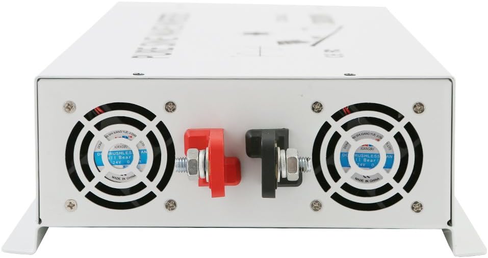 WZRELB Off Grid 3500W Pure Sine Wave 12V DC to 120V AC Solar Power Inverter Home Power Generator