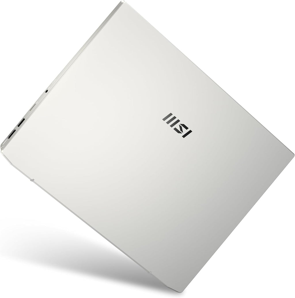 msi Prestige A16 AI+ (2025) 16' UHD+ OLED Business Laptop: AMD Ryzen 9-365, Radeon Graphics, 32GB LPDDR5x, 1TB NVMe SSD, Type-C, WiFi 7, Win 11 Home: Urban Silver A3HMG-207US