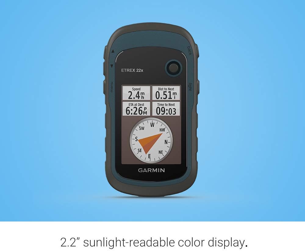 Garmin eTrex 22x, Rugged Handheld GPS Navigator