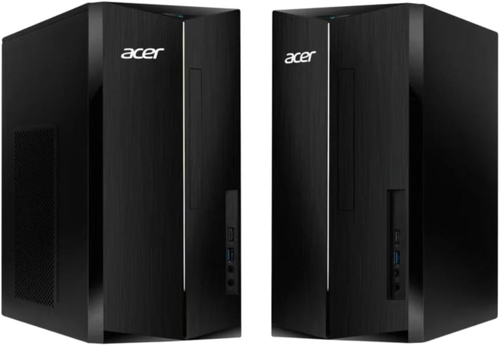 acer Aspire Desktop Computer • 10-core Intel Core i5-14400 Processor • 16GB DDR5 • 1TB SSD • Office 365 for The Web • 2X HDMI • Wi-Fi 6E • SD Card Reader • Wired Keyboard & Mouse • Windows 11