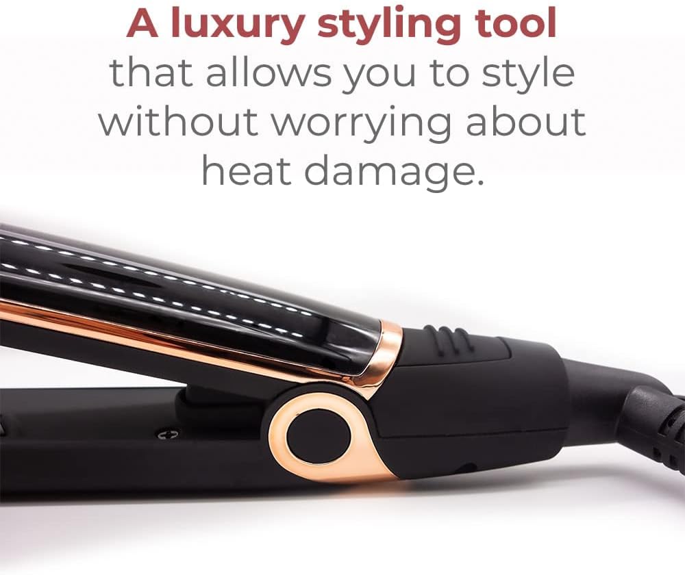 Skin Research Institute Infrarose Styler, Hair Iron, 1 Count, Tourmaline, Hair Styling, Shine Enhancing, Curling