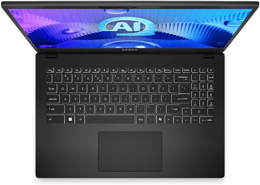 MSI Modern 15 H AI C1M Modern 15 H AI C1MG-028US 15.6' Notebook - Full HD - Intel Core Ultra 9 185H - 32 GB - 1 TB SSD - Classic Black - Intel Chip - 1920 x 1080 - Windows 11 Home - Intel Arc Graphics