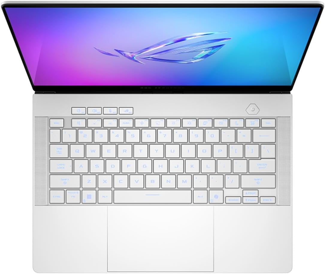 ROG Zephyrus G14 GA403 14' 2.8K 120Hz OLED Copilot+ Gaming Laptop, AMD Ryzen AI 9 HX 370 2.0GHz, 32GB RAM, 2TB SSD, NVIDIA GeForce RTX 5070 Ti 12GB, Windows 11 Pro, Gray