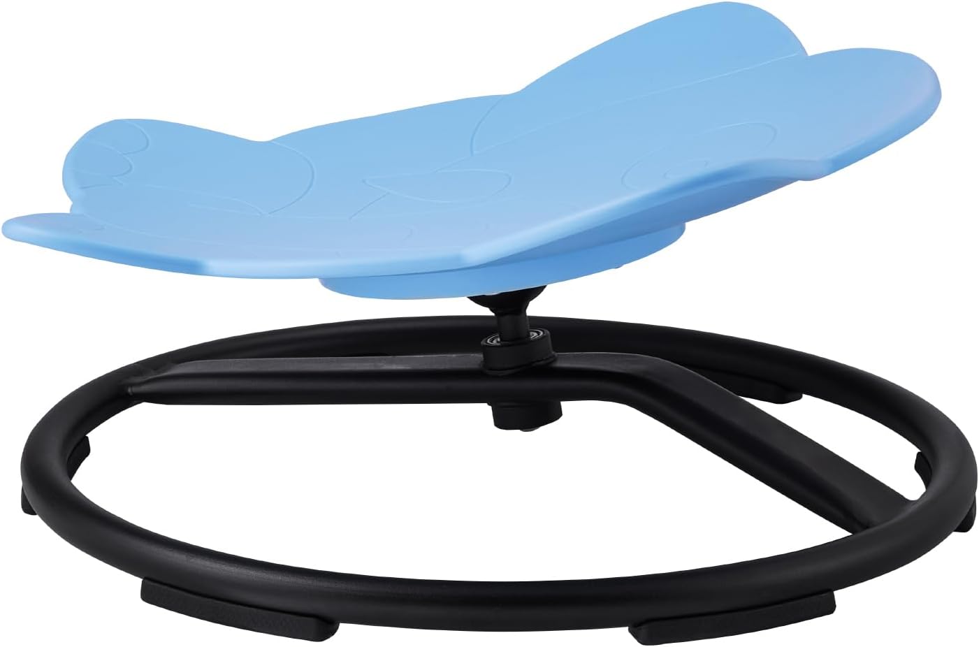 Happybuy Elephant Kids Swivel Chair - 220 LBS Capacity, 360° Spinning, Non-Slip Base, for Balance & Focus, Blue Toddler Chair