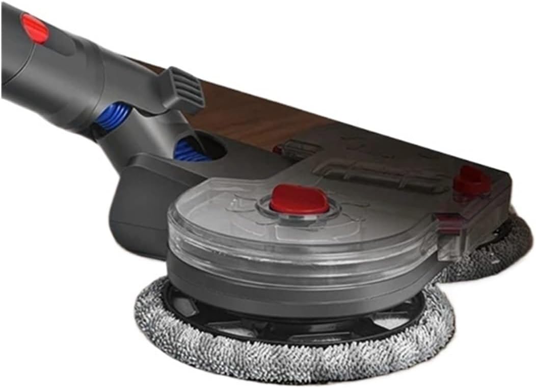 Electric Floor Mop Head Attachment, Compatible With Dyson V12 Slim/V10 Slim,300ml Water Reservoir, Reusable Cleaning Rags, Wet Dry Vacuum Cleaner Accessory