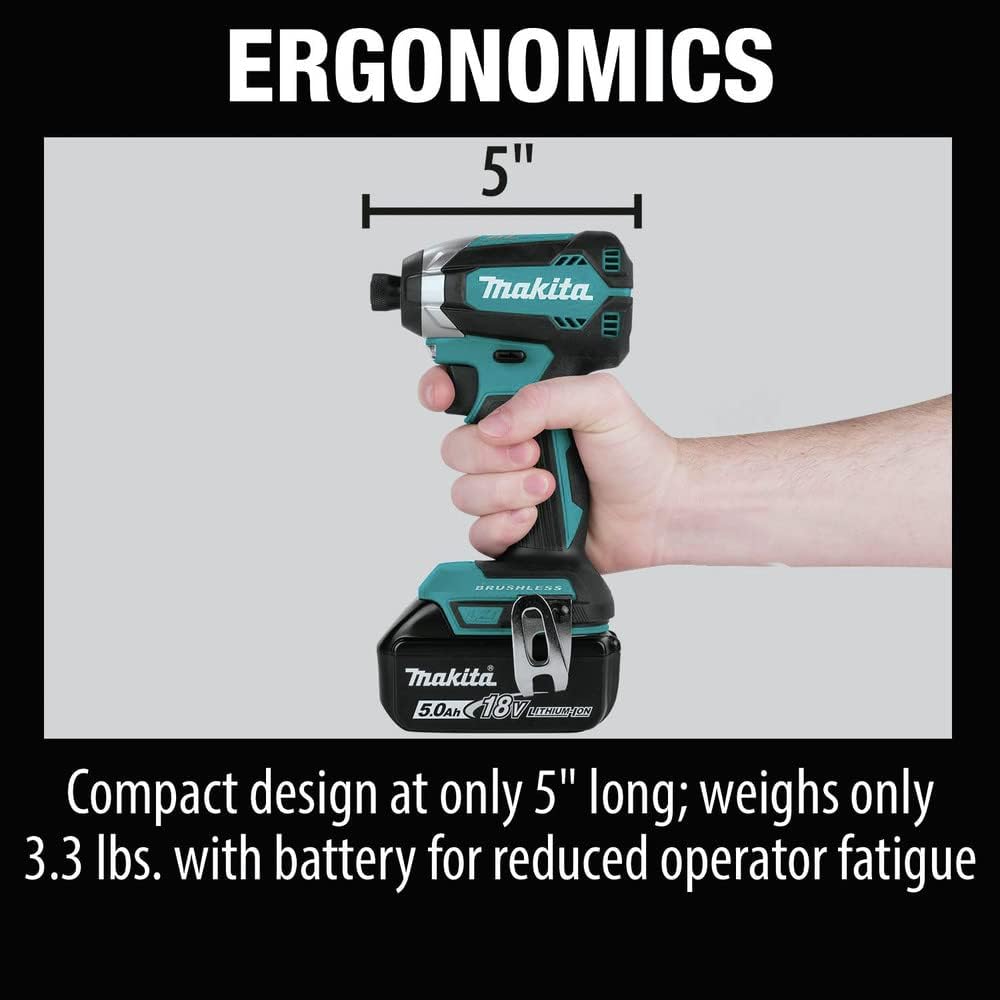 Makita XT291T 18V LXT® Lithium-Ion Brushless Cordless 2-Pc. Combo Kit (5.0Ah)