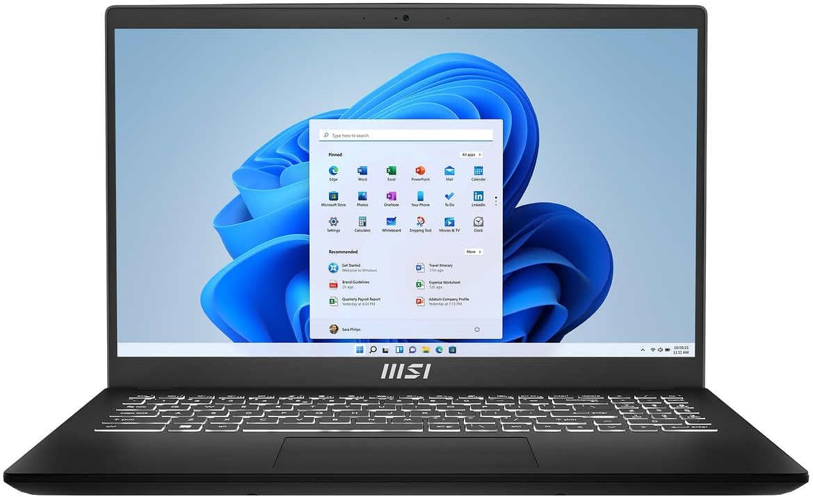 MSI Modern 15 Laptop: 13th Gen Core i9-13900H, 32GB RAM, 1TB SSD, 15.6' Full HD IPS Display, Backlit Keyboard, Windows 11