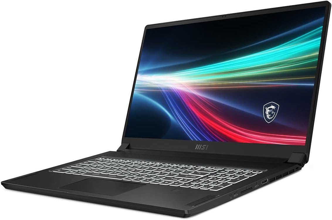 msi Creator 17 Professional Laptop: 17.3' UHD 120Hz 100% AdobeRGB Display, Intel Core i7-11800H, NVIDIA GeForce RTX 3060, 16GB RAM, 512GB NVME SSD, Thunderbolt 4, Win10, Core Black (B11UE-471)