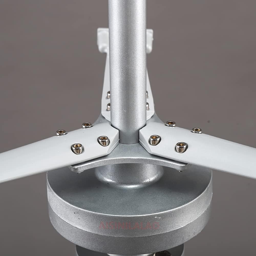 Vertical Maglev Wind Turbine Generator,3000W 220V with MPPT Controller Noiseless Wind Turbine Generator 3 Blades Suitable for Factory Power Generation