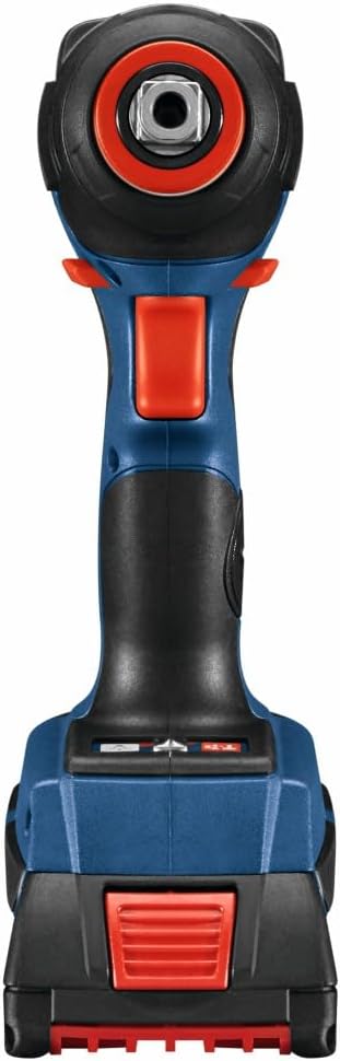 Bosch GDX18V-1800B12 18V Two-In-One 1/4 In. and 1/2 In. Bit/Socket Impact Driver/Wrench Kit with 2 Ah Standard Power Battery