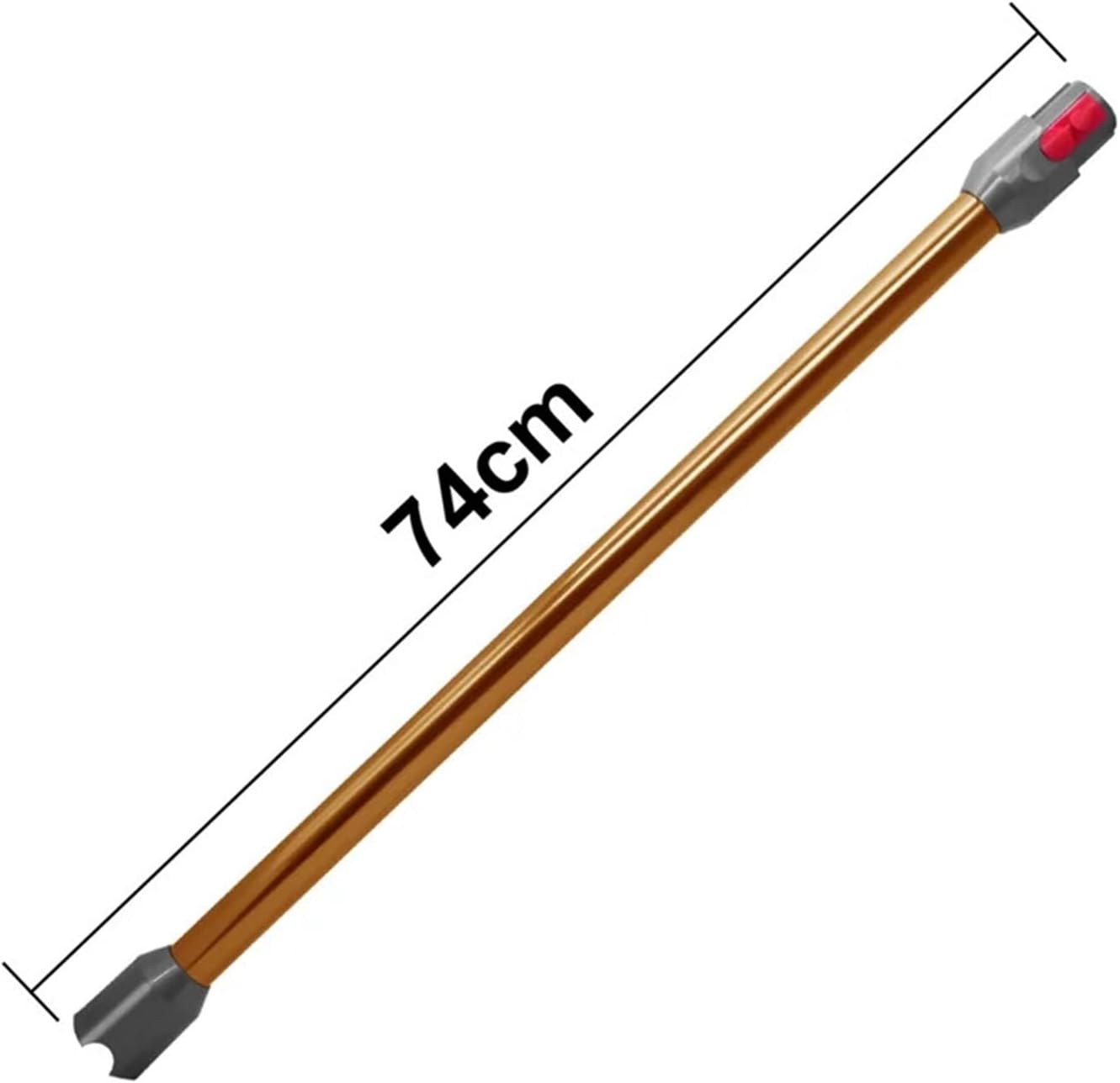 Metal Extension Rod Digital Slim Vacuum Quick Release Straight Pipe Bar Handheld Straight Tube Parts，Compatible For Dyson V12 /V10