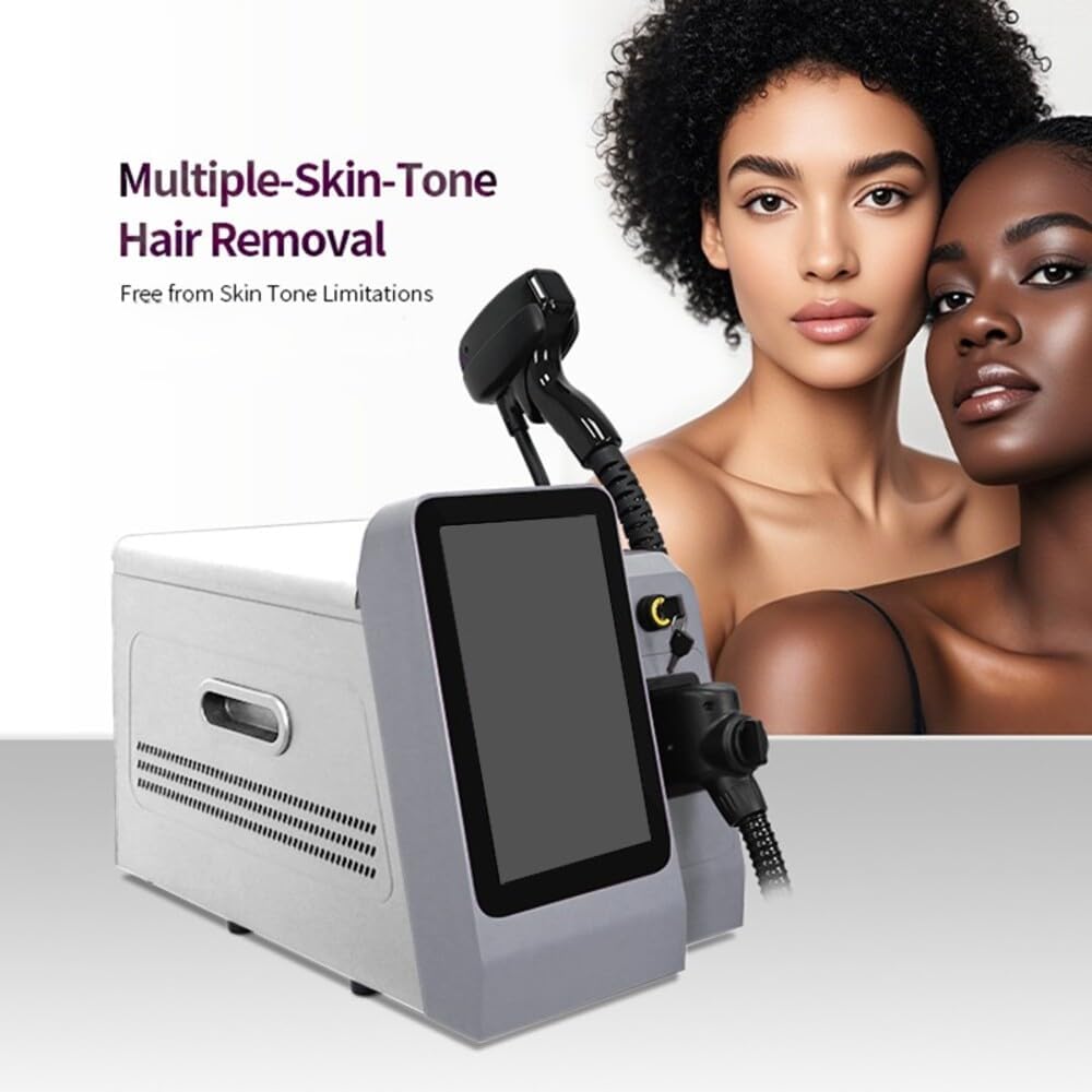 Ice Point Painless Hair Removal Device, A Home Full Body Hair Removal Instrument, Men and Women, with a Smart Touchscreen Machine