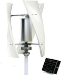 3000W Vertical Wind Turbine Generator, 12V- 48V Wind Turbine Generator Kit with MPPT Controller for Home Camping,3 Blades