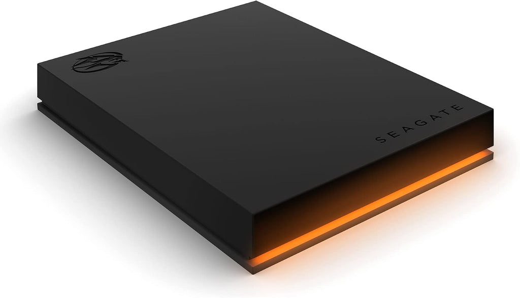 Seagate FireCuda Gaming Hard Drive External Hard Drive 1TB - USB 3.2 Gen 1, RGB LED lighting for PC and Mac with Rescue Services, Multicolor (STKL1000400)