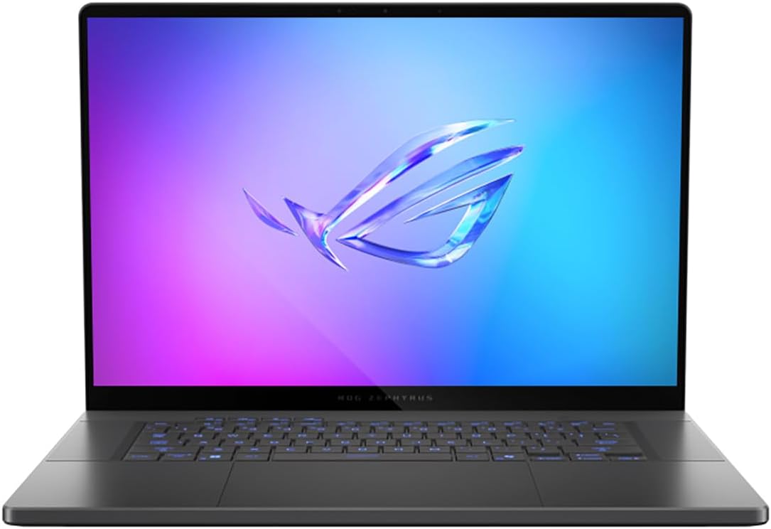 ASUS ROG Zephyrus G16 GU605 16' WQXGA 240Hz OLED Gaming Laptop, Intel Core Ultra 9 285H 2.9GHz, 32GB RAM, 2TB SSD, NVIDIA GeForce RTX 5070 Ti 12GB, Windows 11 Pro, Black