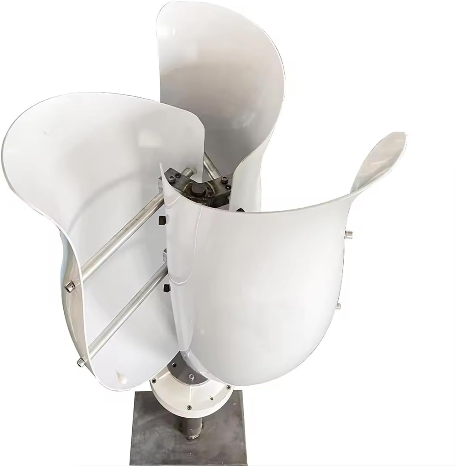 3000W Wind Turbine Generator Kit 12v 24v 48v Tulip Type Wind Generator Free Energy Windmill Vertical Axis Wind Turbine Generator Home Use Three Phase Generator(48V)