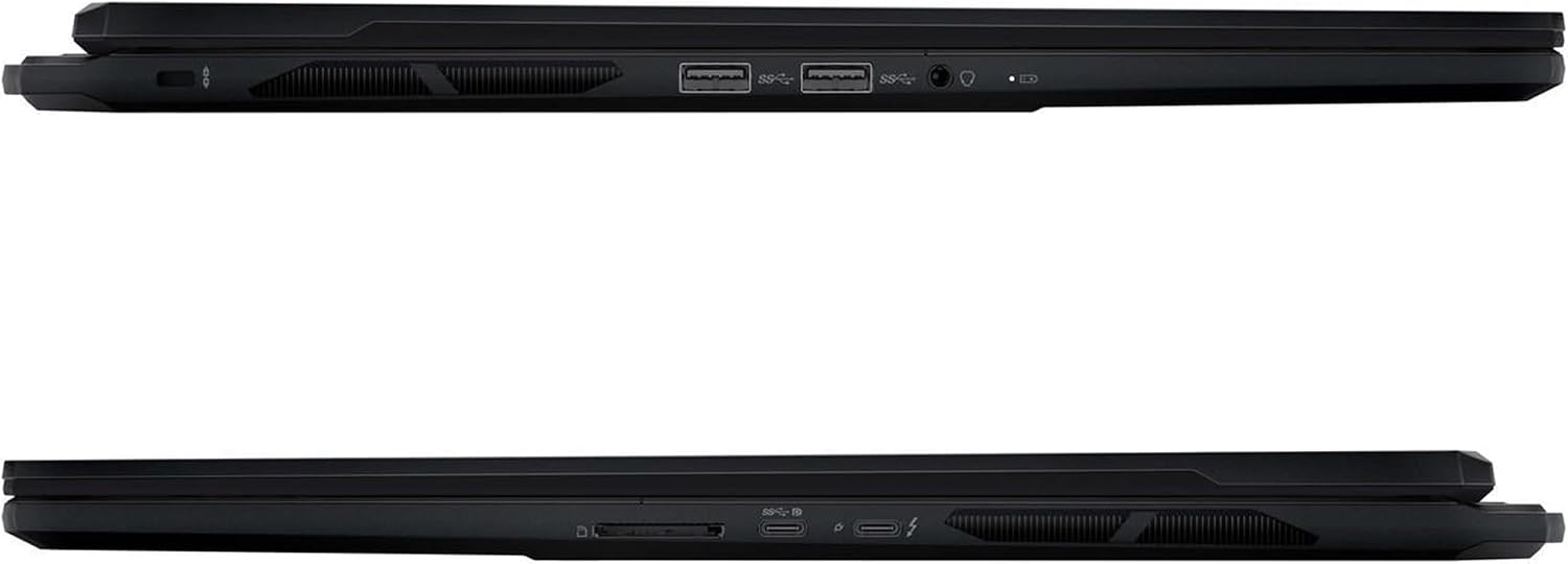 MSI Stealth 18 AI Studio Gaming Laptop, Intel Ultra 9-185H, 32 GB DDR5 RAM, 1 TB PCIe SSD, 18' WQUXGA (3840x2400) 120 Hz Mini LED Display, Nvidia G-Force RTX 4080, Backlit Keyboard, W11 Home, Midnight
