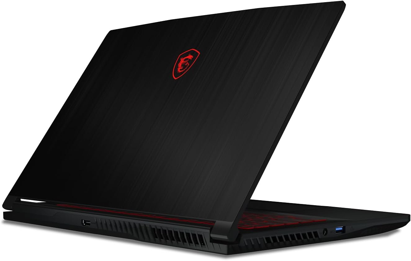 MSI GF63 Thin 15.6' 144Hz FHD Gaming Laptop Computer, Intel Hexa-Core i5-11400H (Beat i7-10875H), 16GB DDR4 RAM, 512GB PCIe SSD, GeForce RTX 3050 4G, WiFi6, BT5.1, Backlit Keyboard, Windows 11, Zivcul