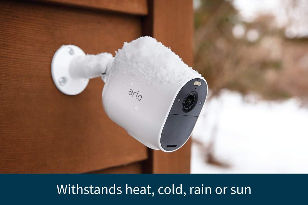 ARLO Arlo VMC2330-100NAR Essential Spotlight Wireless 3 Camera Kit – 1080p, White(Renewed)