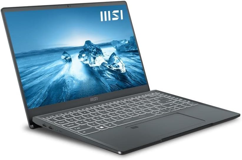 msi Laptop | Prestige | 14' 1920 x 1080 LED-Backlit | Intel Core i7-1280P 14-Core | 32GB LPDDR4 | 2TB SSD | Windows 10 Pro | Wi-Fi 6E - Bluetooth 5.2 - Backlit KB - 720p Camera - Carbon Gray