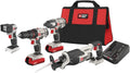 PORTER-CABLE 20V MAX* Cordless Drill Combo Kit, 4-Tool (PCCK615L4)