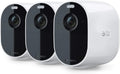 ARLO Arlo VMC2330-100NAR Essential Spotlight Wireless 3 Camera Kit – 1080p, White(Renewed)