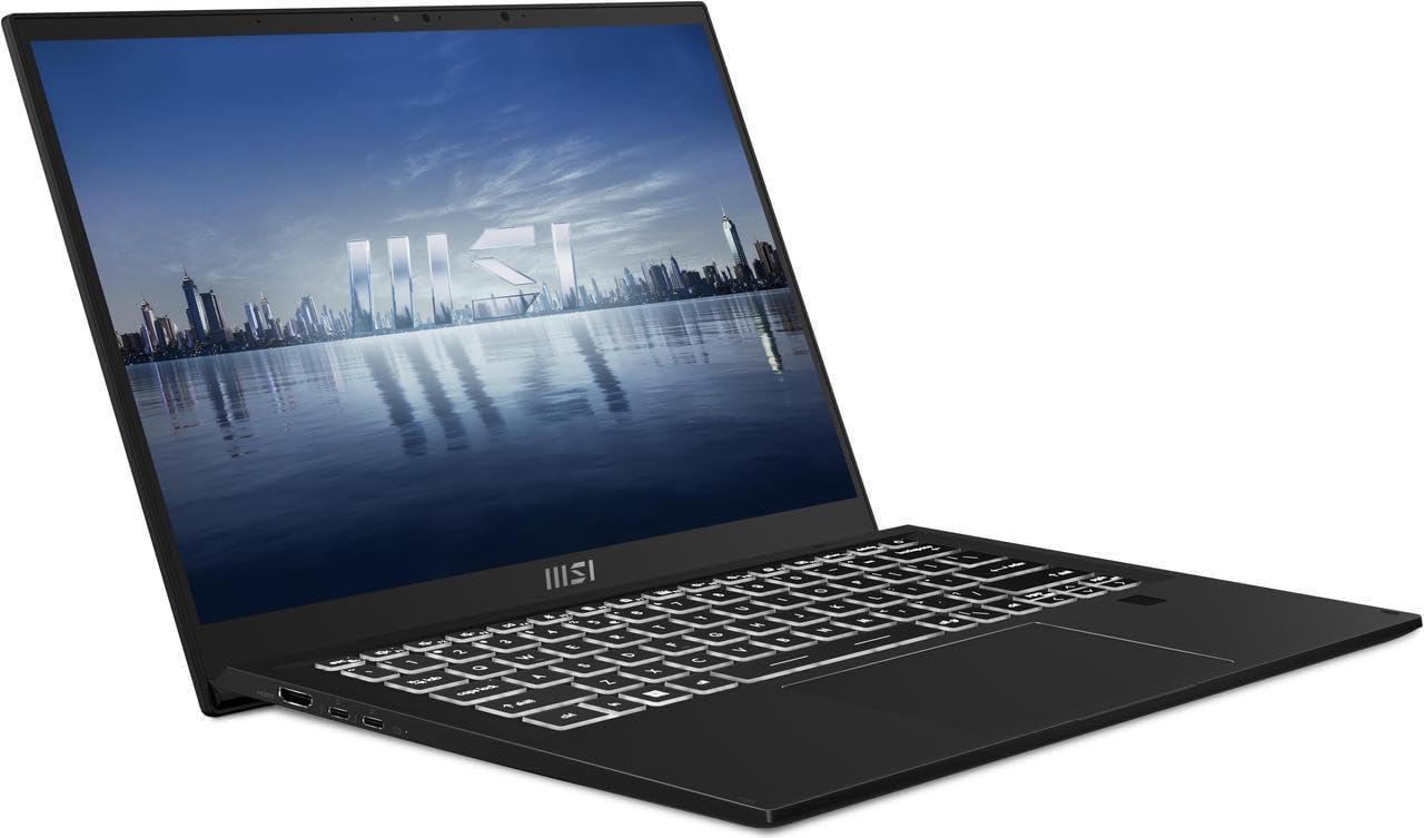 MSI 2024 Laptop | Summit E14 Flip Evo | 14' 2880 x 1800 Touch IPS | Intel-12 Core i7-1360P | 32GB LPDDR5 | 1TB SSD | Windows 11 Home | Wi-Fi 6E - BT 5.2 - Backlit KB - 1080p FHD + IR Camera - Black